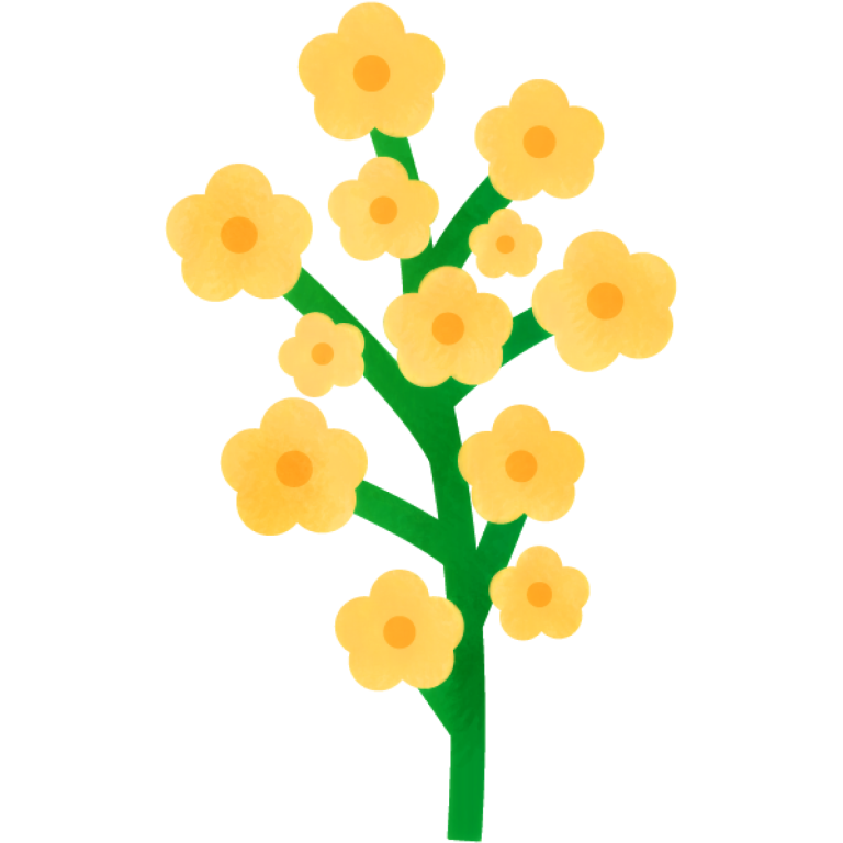 花5（北欧風）  uh かわいい 北欧風 植物 花