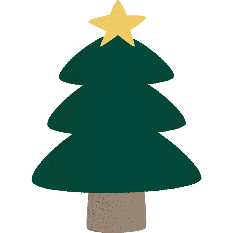 クリスマスツリー（飾り無し）  uh かわいい クリスマス 冬