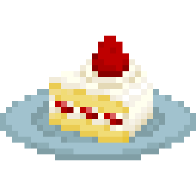 ショートケーキ  yy いちご お菓子 ケーキ スイーツ ドット絵 食べ物