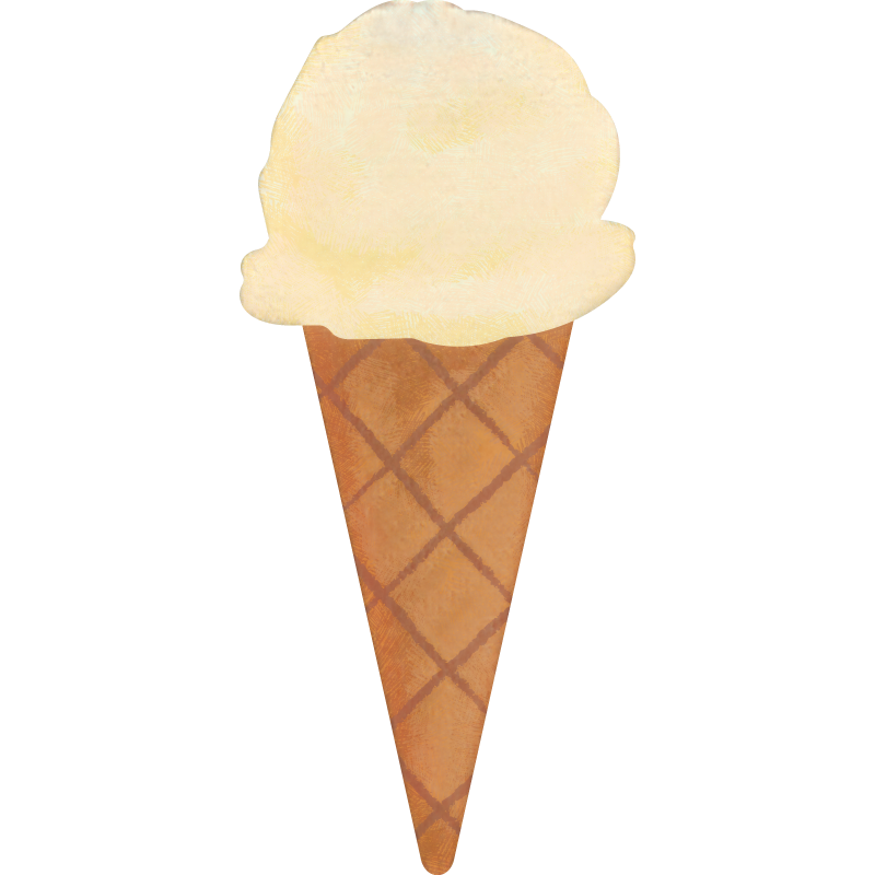 アイス（バニラ）  uh アイスクリーム お菓子 スイーツ 夏