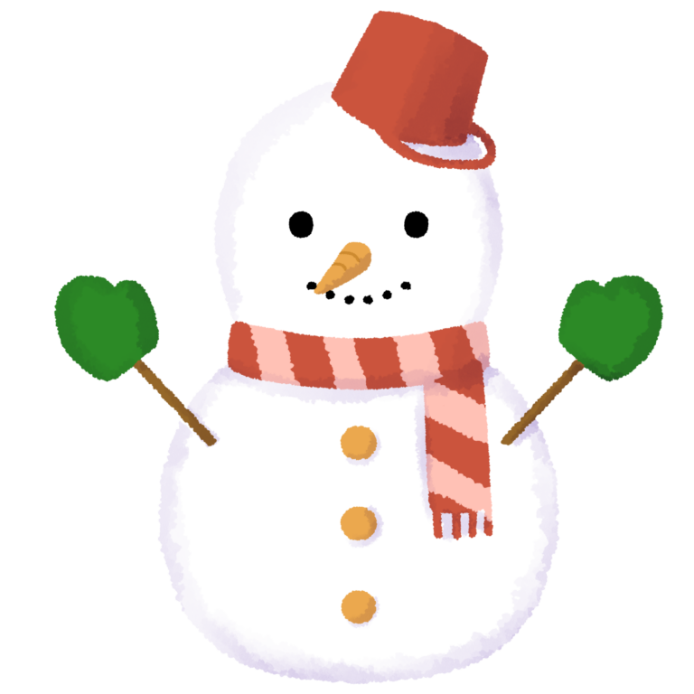 【クリスマス】雪だるま3