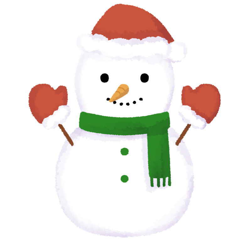 【クリスマス】雪だるま2