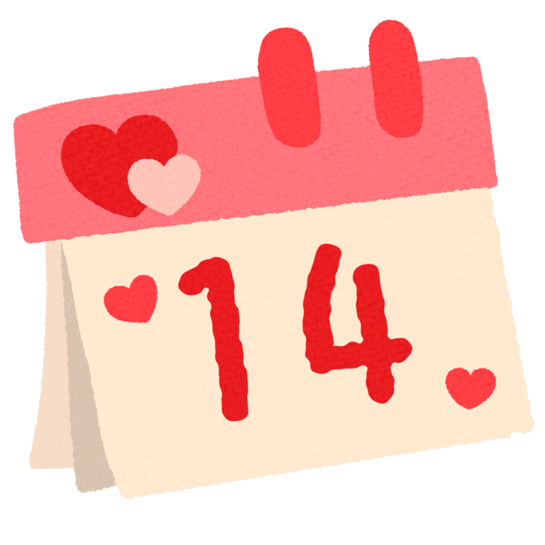 【バレンタイン】カレンダー